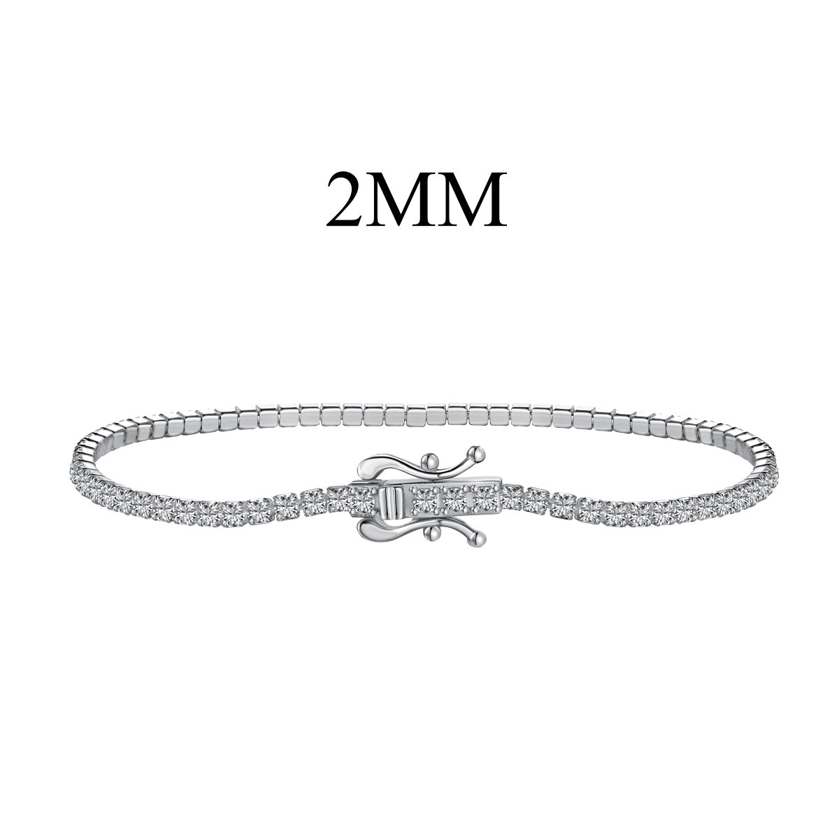 [AuraEcho]Radiant Colorful Round Cut Party Bracelet