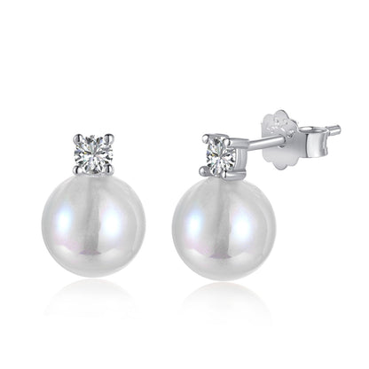 [AuraEcho]Symphony Mermaid Pearl Earrings