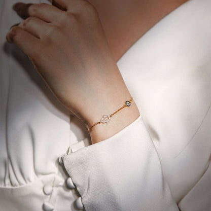 [AuraEcho]Gost Shape & Round Shape Necklace