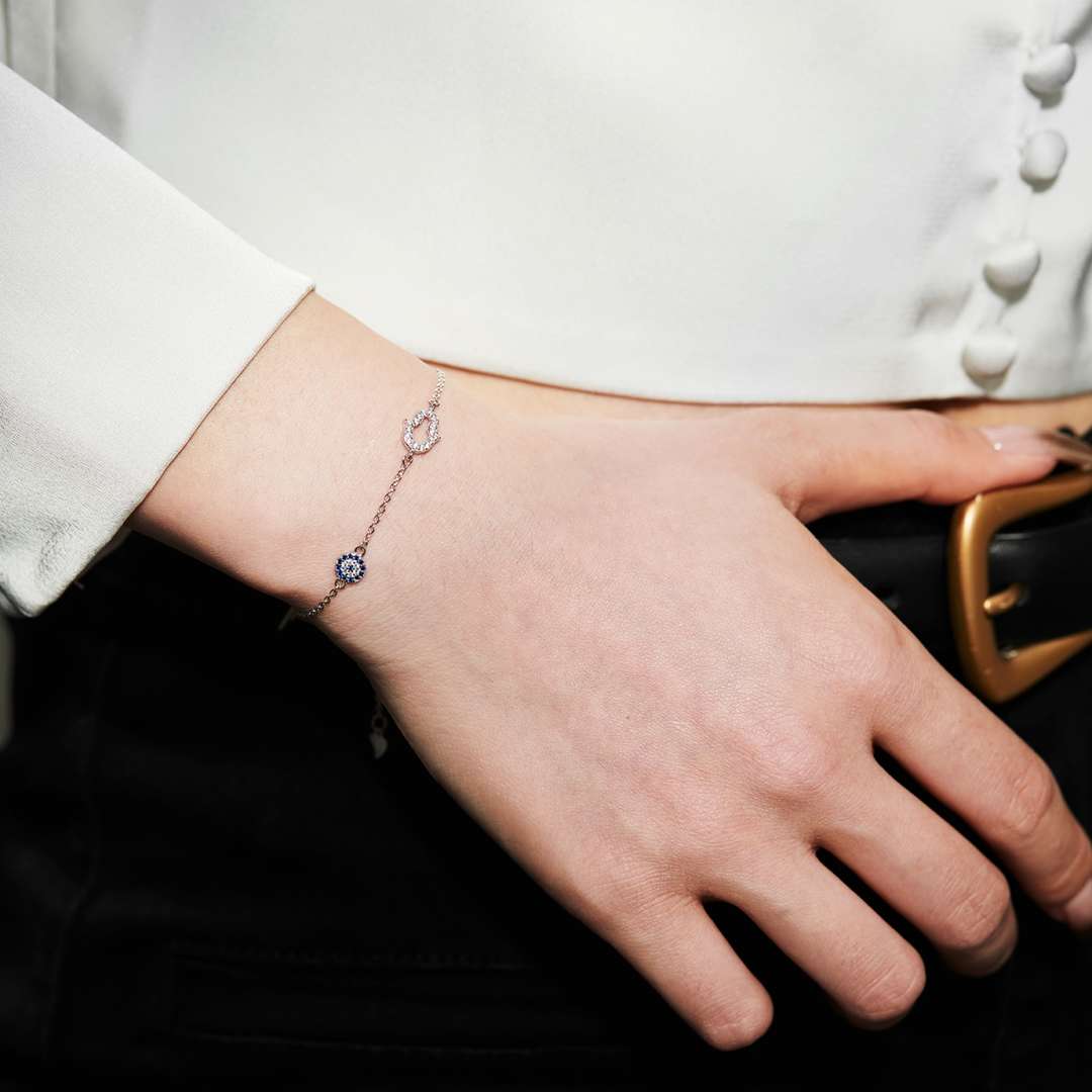 [AuraEcho]Gost Shape & Round Shape Necklace