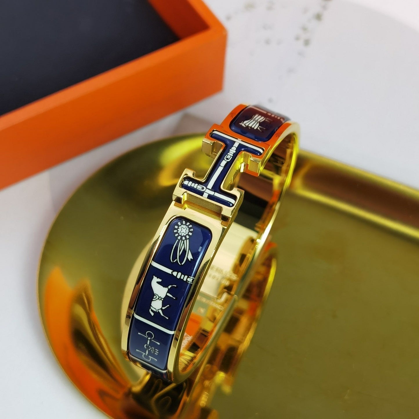 [AuraEcho]H COUVERTURES DARK BLUE BRACELET