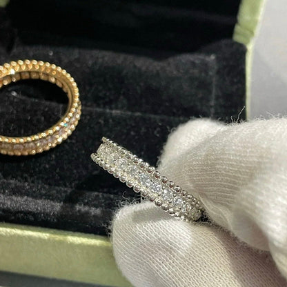 [AuraEcho]PERLEE DIAMOND ROSE GOLD RING