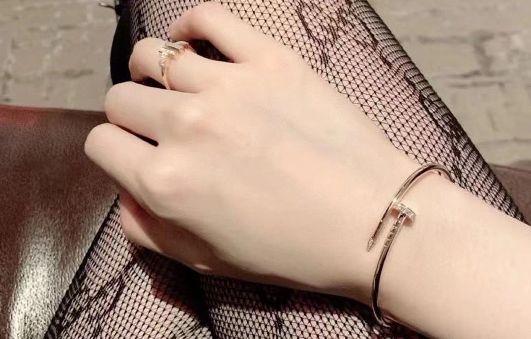 [AuraEcho]JUSTE BRACELET 2.5MM DIAMONDS