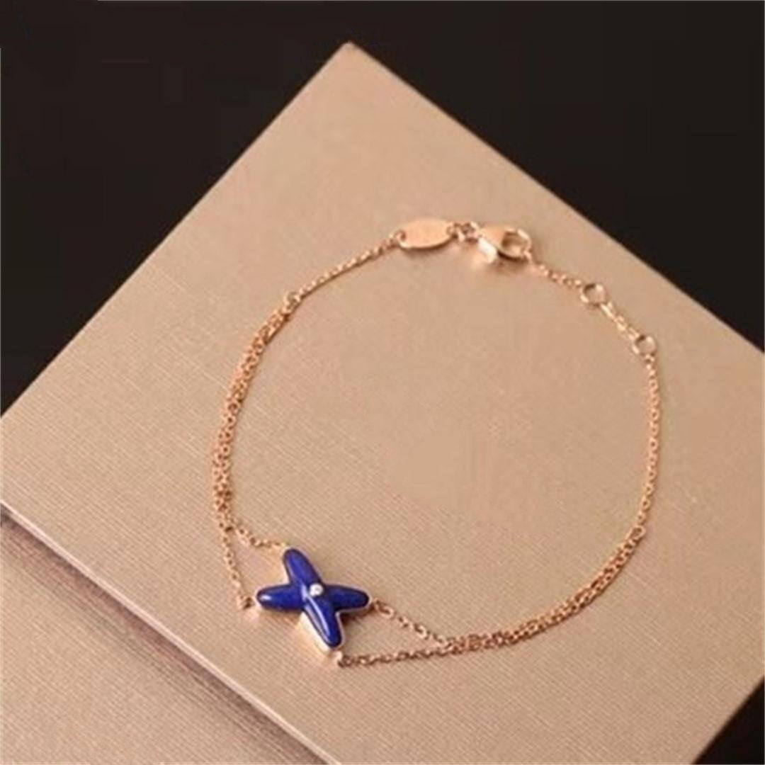 [AuraEcho]Hollow Design Four-Leaf Clover Flower Shape Ring