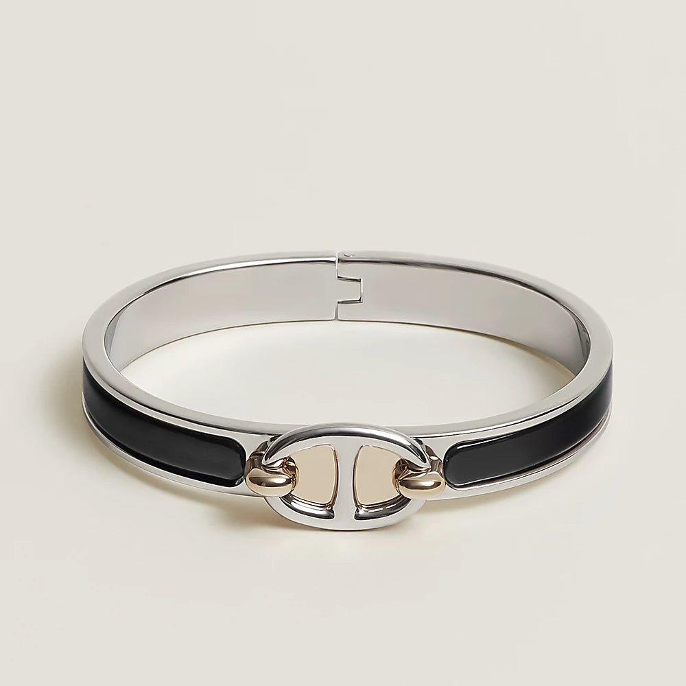 [AuraEcho]CLIC CHAINE SILVER BRACELET