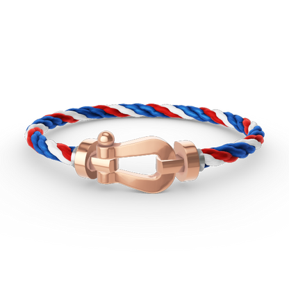 [AuraEcho]FORCE LARGE HORSESHOE NO DIAMOND BRACELET ROSE GOLD